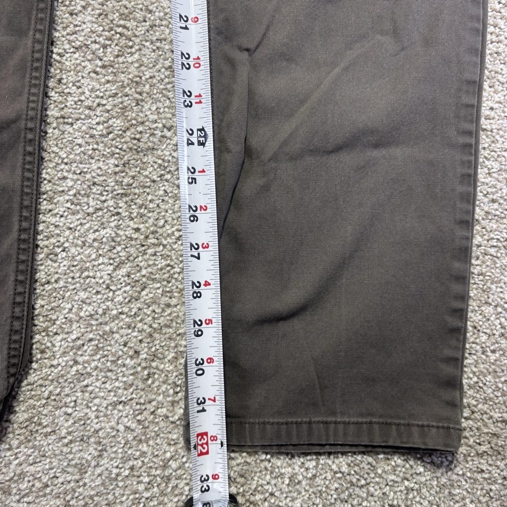 Carhartt Pants Mens 34x32 Gray Rugged Flex Relaxed Fit Canvas Workwear Pockets - Picture 4 of 8